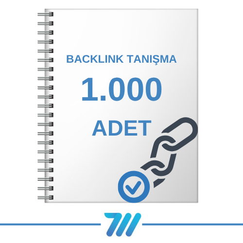 Backlink Tanışma Paketi (1.000) 🔗